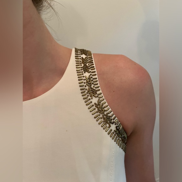 Lily Pulitzer Gold Embellished Dress - Picture 7 of 11